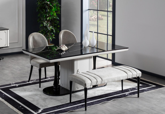 Luxusní jídelní stůl Design stoly Jídelní nábytek Jídelní stoly Stůl Obyvák 185x95