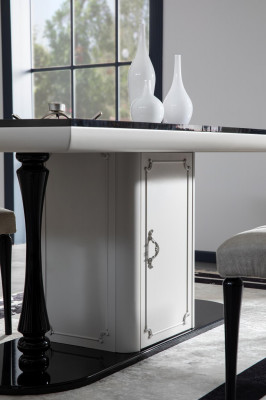 Luxusní jídelní stůl Design stoly Jídelní nábytek Jídelní stoly Stůl Obyvák 185x95