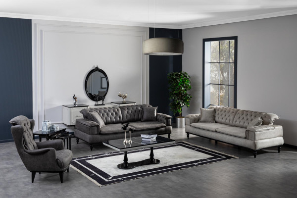 Obývací pokoj konferenční stolek Luxus design nábytek 70x40cm dřevo vybavení