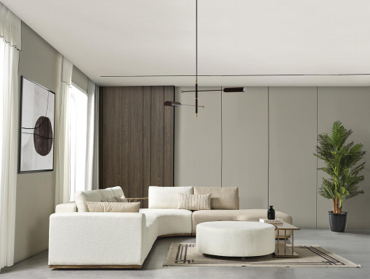 Konferenční stolek Nábytek Luxus Dřevo Moderní Nový Design Obývací pokoj Nový hnědý