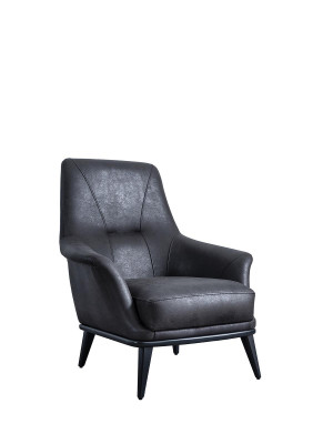 Sedadlo 431 Černý luxusní moderní souprava potahu z látky Skupina nová