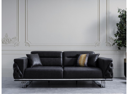 Obývací pokoj Pohovka 4místná Luxusní Designérská Pohovka Pohovky Moderní