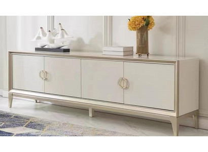 Sideboard Dřevěná skříň Nábytek Komoda Příborník Bílé sideboardy Anrichten