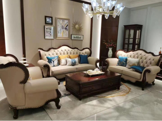 Sofa set 3+2+1 sedadla Design Sofas čalouněná pohovka Couchen Chesterfield