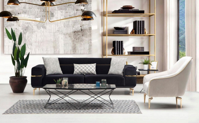Křeslo jednosedák luxusní čalounění designová textilie sedadlo látka moderní.