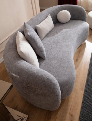 Design Moderní čtyřmístná pohovka čalouněná pohovka 4místná sezení nábytek velké pohovky Nové pohovky