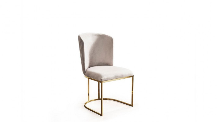 Židle jídelní židle Beige Kuchyňská židle Luksusní Moderní Novinka
