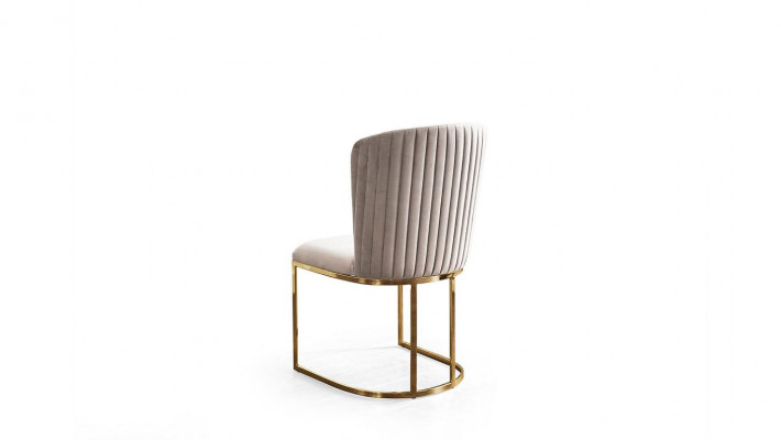 Židle jídelní židle Beige Kuchyňská židle Luksusní Moderní Novinka
