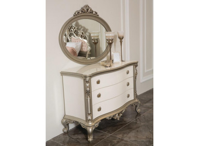 Luxus komoda nábytek sideboard komody příborník se zrcadlem 2 kusy nové
