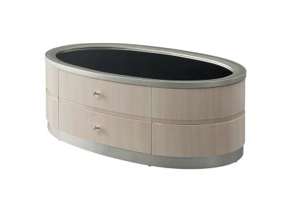 Kávový stůl Beistell Tabulky obývacího pokoje Dřevěný sezení Design Bílý