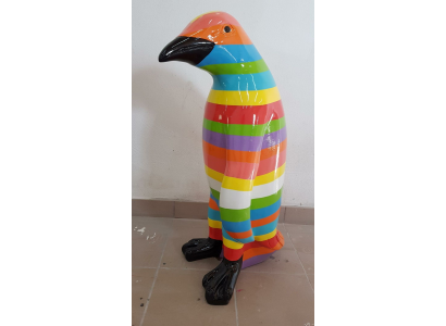 Moderní abstraktní sochy designérské sochy zahradní papoušek dekorace