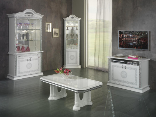 Komoda Vitrína Komody Vitríny Skleněná designérská skříň Itálie