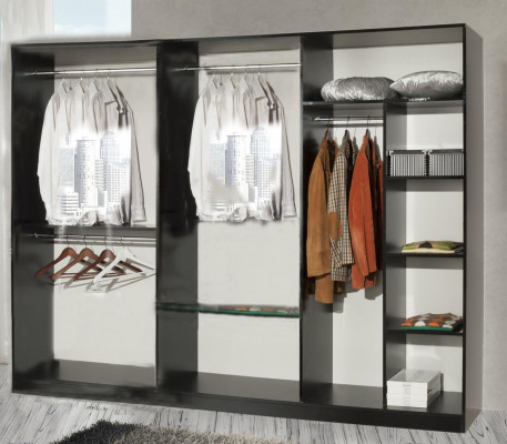 Klasická moderní styl šatní skříň skříň dřevo šatní skříň nábytek nový