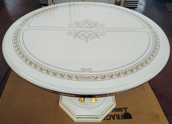 Design jídelní stůl obývací pokoj obývací pokoj dřevo lesklý nábytek Italský nábytek