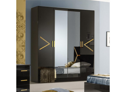 Šatník Moderní xxl Skříň Italský nábytek Ložnice Skříně nový