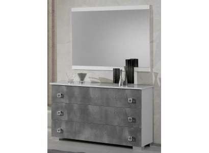Stoly konzoly stůl Side Board ložnice dřevo zrcadlo + komoda komody