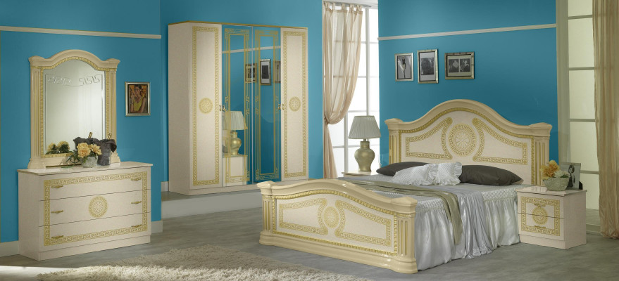 Skříň na oblečení Designer Lesklé šatní skříně Nábytek Bydlení Nábytek Dřevo Nový