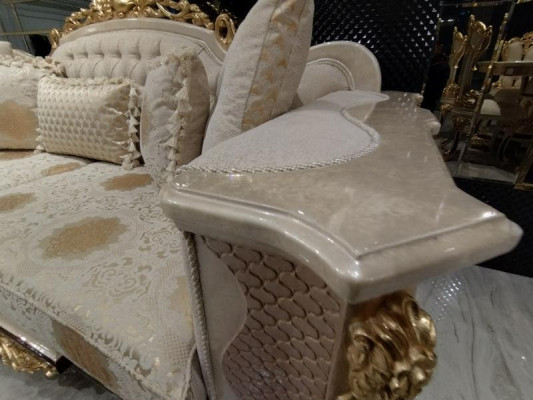 Sofa set 3311 single seater sofa living room set Chesterfield chair fabric new