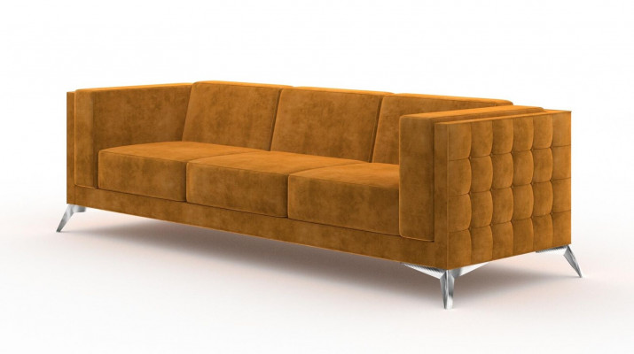 Velká pohovka, potahová pohovka, textilní chesterfield, látkové křesla xxl, třísedadlová pohovka 3 osoby.