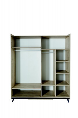 Ložnice šatní skříň design dětské skříně Modré nábytek Nový
