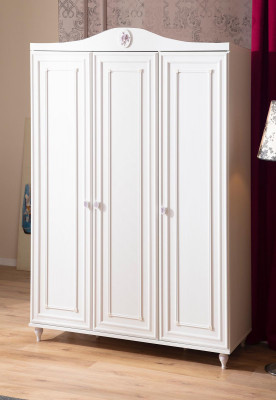 Šatní skříň Designer Skříň Noble Dřevo Luxus Dětský pokoj 140 cm