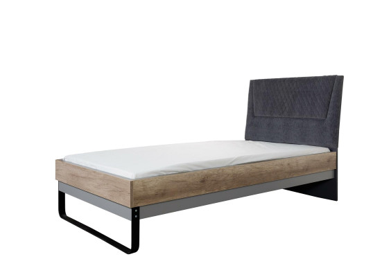 Modernes Jugendzimmer Set Bett Nachttisch Tisch Schlafzimmer Wandregal 6tlg.