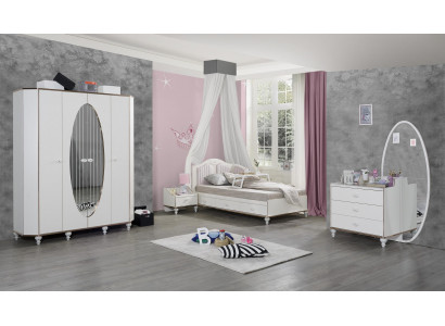Ložnice Set Design Moderní Luxus 4 kusy