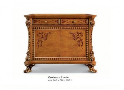 Komoda Sideboard Skříně Komody Dřevo Luxus Obývací pokoj Zlatá skříň Jídelní skříň