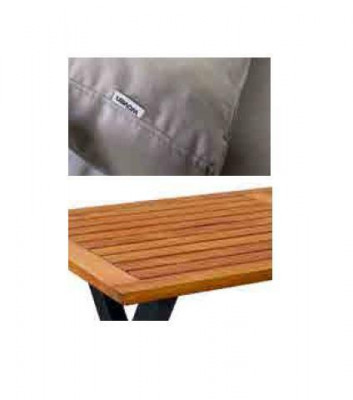 Moderní sedací souprava zahraniční zahrady šedá se 4 kusy - křeslo, stolička, stůl, veranda.