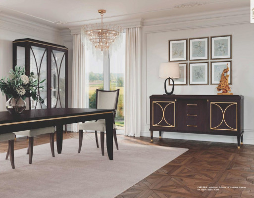 Komoda Sideboard Luxus skříňky Komoden obývací pokoj hnědé dřevo