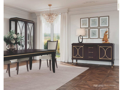 Komoda Sideboard Luxus skříňky Komoden obývací pokoj hnědé dřevo