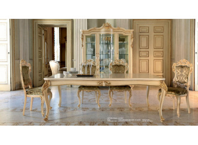 Jídelní stůl Velký stůl Rozkládací jídelní stůl Dřevěný jídelní stůl Beige