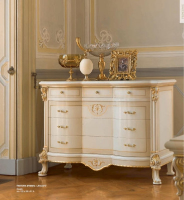 Komoda Sideboard Skříně Komody Dřevo Ložnice Nábytek Béžová