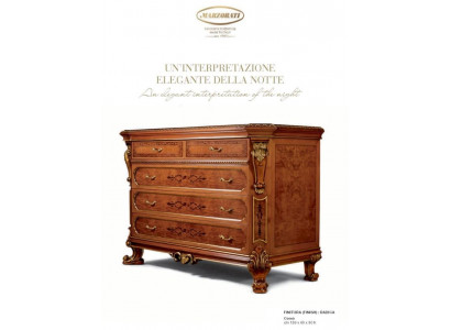 Kredenc Sideboard Skříně Skříně Dřevo Ložnice Nábytek Šatník Luxus Hnědý