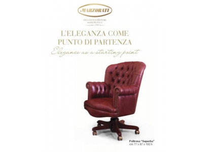 Otočná židle ředitelská židle židle kancelářské židle luxusní chesterfield červená.