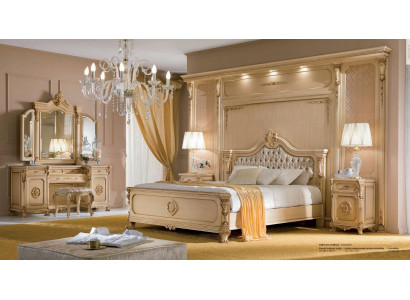 Noční stolky Noční stůl Konzole Konzolový stůl Ložnice Dřevo Beige Luxus Nový