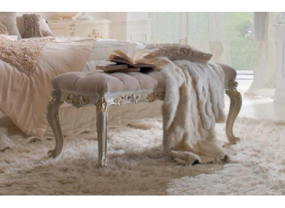 Hocker Chesterfield přistýlka Luxus sedadlo polstr ložnice