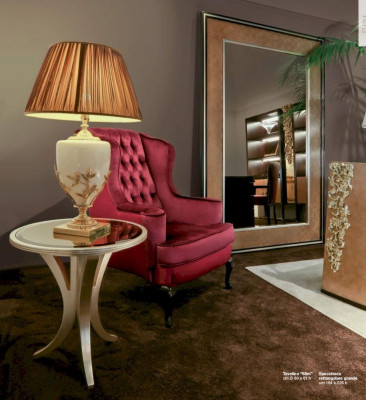 Elegantní konferenční stolky pro obývací pokoj Beige dřevěný nábytek s kulatým designem