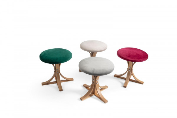 Kompletní stůl 4x taburet luxusní nábytek designérské zařízení kavárenský stůl