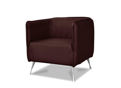 Designová židle s polštářem do obývacího pokoje, relaxační židle, gauč, židle pro hostinské zařízení, židle.