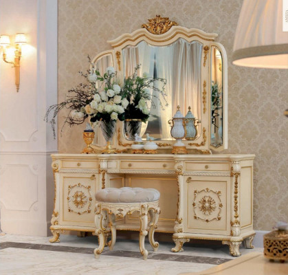 Hocker Chesterfield luxus přistavený židlička sedadlo polštář ložnice