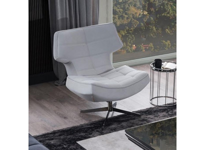 Návrhové křeslo Moderní obývací pokoj nábytek Bílá barva Luxusní styl