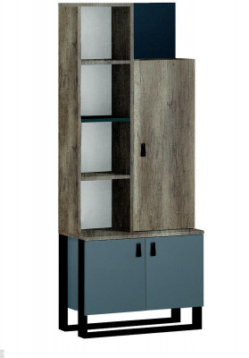 Regál na knihy Skříň z dřeva Pokoj pro mládež Regál Nábytek Moderní design Nový