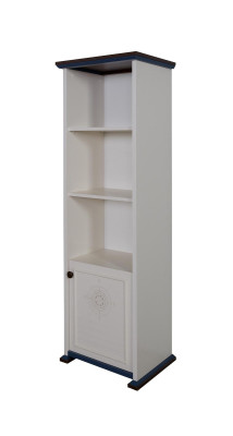 Regal Schrank Bücherschrank für Kinderzimmer Jugendzimmer Weiß Neu