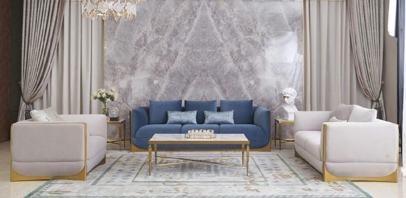 Design pohovka sedátka moderní luxusní pohovka sestava 321 dílná sada nová potah