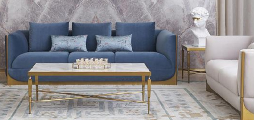 Stolek, Pohovka, Stůl, Konferenční stůl, Designové stoly 130x70cm Moderní nábytek Nový