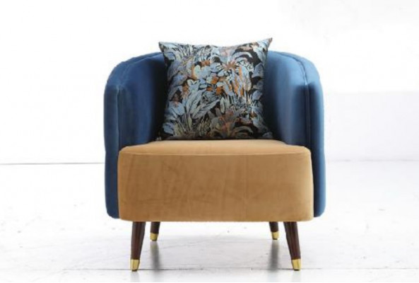 Křeslo Sedací souprava Potah Designový textil 1místný potah Sedací souprava Jednosed Nový