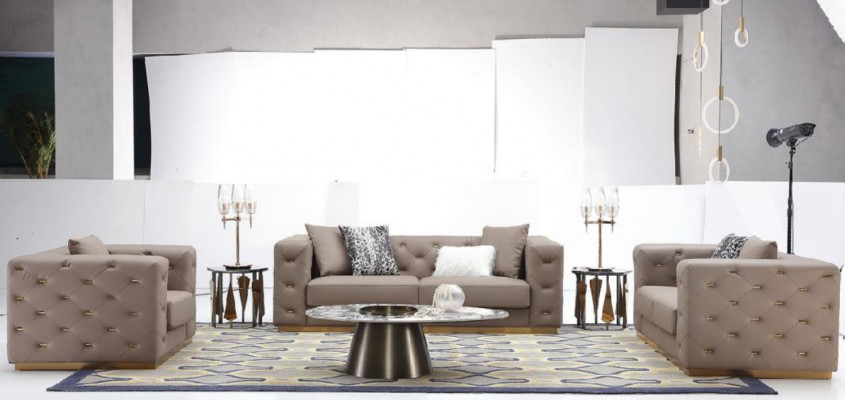 Sedačka 3+2+1 Moderní pohovka Nábytek Obývací pokoj Designová pohovka Textil Nová