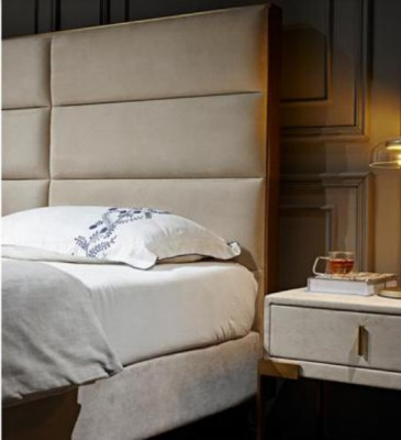 Bett Ehebett Design Luxus Luxur Polsterbett Designbett Textil Betten Doppelbett