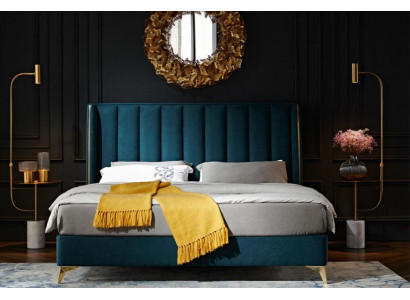 Ložnice sada Design Moderní Luxus Ložnice 2x Postel Vedlejší stolík 3ks. Nový